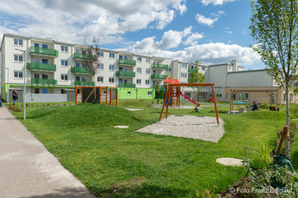 Feierliche Schlüsselübergabe „Gartenstadt“ in Wiener Neustadt, 4. Bauabschnitt